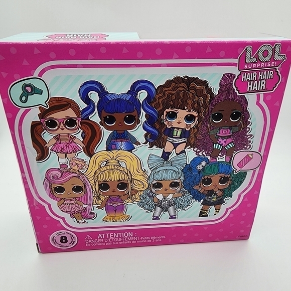 NIB LOL Surprise series 2 HAIR HAIR HAIR Supa Fly fashion color change doll set - Picture 2 of 6